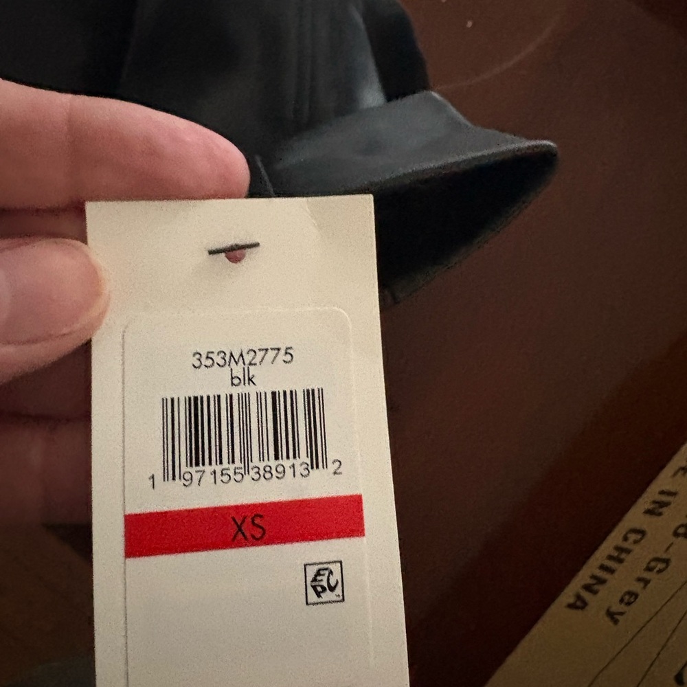 Cole Haan Women's Black Leather Jacket - Picture 6 of 8